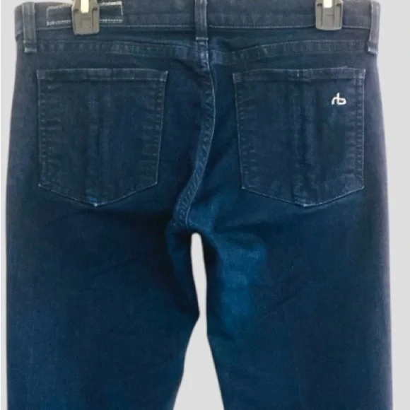 Rag & Bone Legging Jean 28 Mid Rise in Midnight Blue - Picture 7 of 16